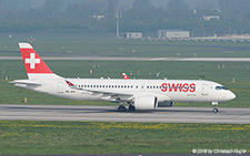 Bombardier CSeries 300 | HB-JCD | Swiss Global Airlines | D&UUML;SSELDORF (EDDL/DUS) 21.04.2018