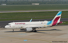 Airbus A320-214 | D-AEWG | Eurowings  |  Visit Sweden and Göteborg sticker | D&UUML;SSELDORF (EDDL/DUS) 21.04.2018