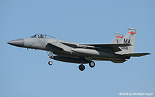 McDonnell Douglas F-15C Eagle | 86-0158 | US Air Force | LEEUWARDEN (EHLW/LWR) 18.04.2018