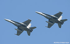 McDonnell Douglas EF-18M Hornet | - | Spanish Air Force  |  Formation | LEEUWARDEN (EHLW/LWR) 18.04.2018