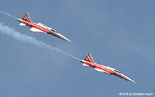 Northrop F-5E Tiger II | - | Swiss Air Force  |  Patrouille Suisse | ARBON (----/---) 05.05.2018