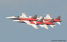 Northrop F-5E Tiger II | - | Swiss Air Force  |  Patrouille Suisse | ARBON (----/---) 05.05.2018