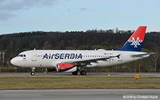 Airbus A319-132 | YU-APC | Air Serbia | Z&UUML;RICH (LSZH/ZRH) 02.01.2018