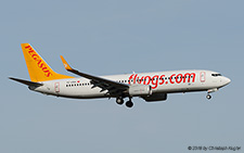 Boeing 737-8H6 | TC-CRA | Pegasus Airlines | Z&UUML;RICH (LSZH/ZRH) 24.01.2018