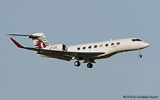 Gulfstream G650ER | A7-CGC | Qatar Executive | Z&UUML;RICH (LSZH/ZRH) 24.01.2018