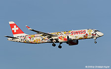 Bombardier CSeries 300 | HB-JCA | Swiss Global Airlines  |  Fichtré 2017 cs | Z&UUML;RICH (LSZH/ZRH) 24.01.2018