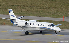 Cessna 560XLS Citation Excel | D-CRON | untitled (Silver Cloud Air) | Z&UUML;RICH (LSZH/ZRH) 25.01.2018