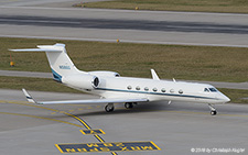 Gulfstream G550 | N586G | untitled (General Dynamics) | Z&UUML;RICH (LSZH/ZRH) 25.01.2018