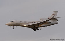Dassault Falcon 7X | M-WING | untitled (Gama Aviation) | Z&UUML;RICH (LSZH/ZRH) 25.01.2018