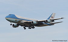 Boeing VC-25A | 92-9000 | US Air Force | Z&UUML;RICH (LSZH/ZRH) 25.01.2018