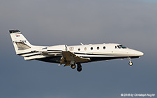 Textron Cessna 560XLS+ Citation Excel | YU-PNK | untitled (Air Pink) | Z&UUML;RICH (LSZH/ZRH) 28.01.2018