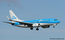 Boeing 737-7K2 | PH-BGD | KLM Royal Dutch Airlines | Z&UUML;RICH (LSZH/ZRH) 04.02.2018