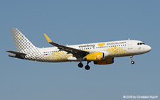 Airbus A320-232 | EC-MNZ | Vueling Airlines  |  special Vueling loves Barcelona sticker | Z&UUML;RICH (LSZH/ZRH) 24.03.2018