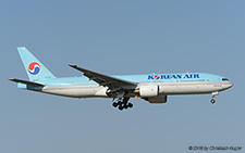 Boeing 777-2B5ER | HL7530 | Korean Air | Z&UUML;RICH (LSZH/ZRH) 07.04.2018
