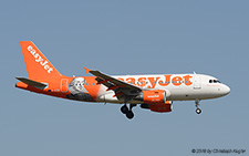 Airbus A319-111 | G-EZBI | easyJet Airline  |  Shakespeare color scheme | Z&UUML;RICH (LSZH/ZRH) 07.04.2018