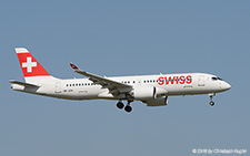 Bombardier CSeries 300 | HB-JCH | Swiss Global Airlines | Z&UUML;RICH (LSZH/ZRH) 07.04.2018