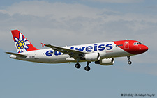 Airbus A320-232 | PR-MHB | LATAM Brazil  |  will become HB-JJK with Edelweiss Air | Z&UUML;RICH (LSZH/ZRH) 29.04.2018