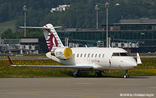 Bombardier Challenger CL.605 | A7-CEG | Qatar Executive | Z&UUML;RICH (LSZH/ZRH) 06.05.2018