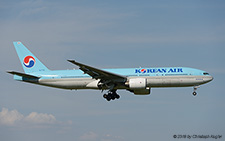Boeing 777-2B5ER | HL7715 | Korean Air | Z&UUML;RICH (LSZH/ZRH) 08.05.2018