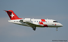 Bombardier Challenger 650 NG | HB-JWA | Swiss Air Ambulance | Z&UUML;RICH (LSZH/ZRH) 18.05.2018