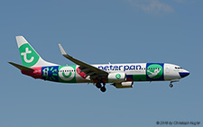 Boeing 737-8K2 | PH-HSI | Transavia  |  Peter Pan charity scheme | Z&UUML;RICH (LSZH/ZRH) 21.05.2018