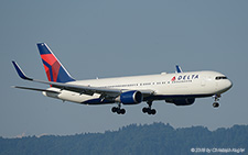 Boeing 767-322ER | N1604R | Delta Air Lines | Z&UUML;RICH (LSZH/ZRH) 10.06.2018
