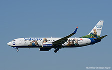 Boeing 737-8K5 | TC-SNY | SunExpress  |  promoting the Peter Hase film | Z&UUML;RICH (LSZH/ZRH) 16.06.2018