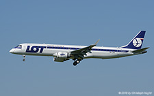 Embraer ERJ-195LR | SP-LNA | LOT Polish Airlines | Z&UUML;RICH (LSZH/ZRH) 16.06.2018