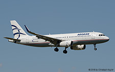 Airbus A320-232 | SX-DGY | Aegean Airlines | Z&UUML;RICH (LSZH/ZRH) 13.07.2018