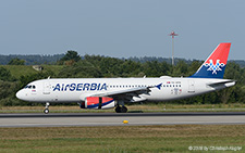 Airbus A320-232 | YU-APH | Air Serbia  |  with 90 Years JAT sticker | Z&UUML;RICH (LSZH/ZRH) 01.08.2018