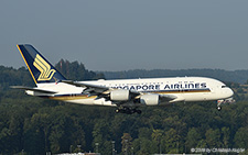 Airbus A380-841 | 9V-SKU | Singapore Airlines | Z&UUML;RICH (LSZH/ZRH) 04.08.2018