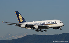 Airbus A380-841 | 9V-SKZ | Singapore Airlines | Z&UUML;RICH (LSZH/ZRH) 12.08.2018