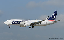 Boeing 737 MAX 8 | SP-LVB | LOT Polish Airlines | Z&UUML;RICH (LSZH/ZRH) 04.09.2018