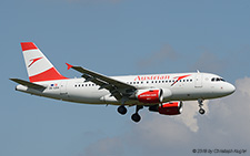 Airbus A319-112 | OE-LDA | Austrian Airlines | Z&UUML;RICH (LSZH/ZRH) 04.09.2018