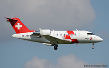 Bombardier Challenger 650 NG | HB-JWA | Swiss Air Ambulance | Z&UUML;RICH (LSZH/ZRH) 04.09.2018