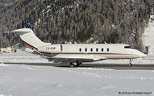 Bombardier Challenger 350 | CS-CHF | untitled (Netjets Europe) | SAMEDAN (LSZS/SMV) 13.01.2018
