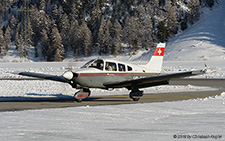 Piper PA-28 Archer II | HB-POX | private | SAMEDAN (LSZS/SMV) 13.01.2018