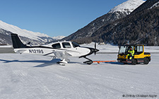Cirrus SR22T | N1219S | untitled | SAMEDAN (LSZS/SMV) 14.01.2018