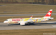 Bombardier CSeries 300 | HB-JCA | Swiss Global Airlines  |  Fête des Vignerons 2019 cs | Z&UUML;RICH (LSZH/ZRH) 15.02.2019