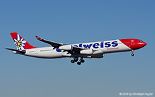 Airbus A340-313X | HB-JMD | Edelweiss Air | Z&UUML;RICH (LSZH/ZRH) 16.02.2019