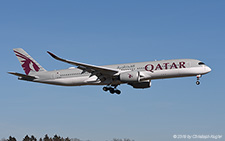 Airbus A350-941 | A7-ALY | Qatar Airways | Z&UUML;RICH (LSZH/ZRH) 17.02.2019