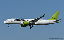 Airbus A220-300 | YL-CSK | Air Baltic | Z&UUML;RICH (LSZH/ZRH) 19.04.2019