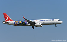 Airbus A321-231 | TC-JSU | Turkish Airlines  |  Promoting LEGO Movie 2 | Z&UUML;RICH (LSZH/ZRH) 19.04.2019
