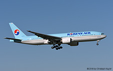 Boeing 777-2B5ER | HL7715 | Korean Air | Z&UUML;RICH (LSZH/ZRH) 20.04.2019
