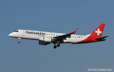 Embraer ERJ-190LR | HB-JVS | Helvetic Airways | Z&UUML;RICH (LSZH/ZRH) 23.05.2019
