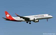 Embraer ERJ-190LR | HB-JVU | Helvetic Airways | Z&UUML;RICH (LSZH/ZRH) 30.05.2019