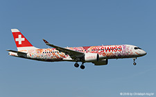 Bombardier CSeries 300 | HB-JCA | Swiss Global Airlines  |  Fête des Vignerons 2019 cs | Z&UUML;RICH (LSZH/ZRH) 31.05.2019