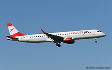 Embraer ERJ-195LR | OE-LWP | Austrian Airlines | Z&UUML;RICH (LSZH/ZRH) 10.07.2019