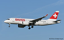 Bombardier CSeries 100 | HB-JBA | Swiss Global Airlines | Z&UUML;RICH (LSZH/ZRH) 10.07.2019