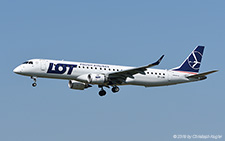 Embraer ERJ-195IGW | SP-LNH | LOT Polish Airlines | Z&UUML;RICH (LSZH/ZRH) 24.07.2019